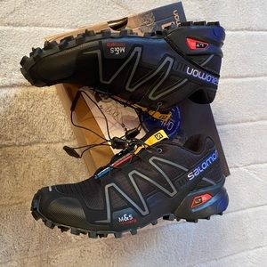 NEW NWT in box - Salomon Speedcross 3 black 7.5 US women